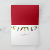 Cartes Pour Fêtes Annuelles Chaussure rouge Noël (Intérieur)