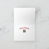 CARTES POUR FÊTES ANNUELLES CHAUSSURES NÉERLANDAISES PÈRE NOËL SHIP, ICEBERGS, (Intérieur)