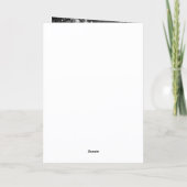 Cartes Pour Fêtes Annuelles Cheerful Christmas card with custom message (Dos)