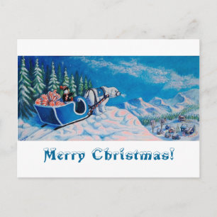 Cartes Pour Fêtes Annuelles Cheerful Penguin