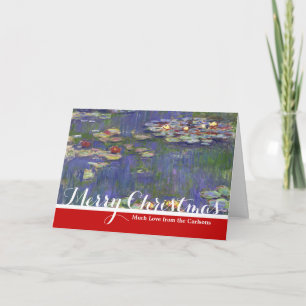 Cartes Pour Fêtes Annuelles Chefs-d'œuvre de Nymphéas de Monet