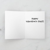 Cartes Pour Fêtes Annuelles "Chef's Table" Valentine's Day Card (Intérieur)