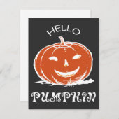 Cartes Pour Fêtes Annuelles Chemise de citrouille d'automne, Chemise d'automne (Devant / Derrière)