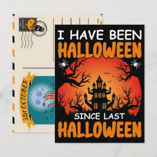 Cartes Pour Fêtes Annuelles Chemise drôle rétro Halloween épouvantable vintage