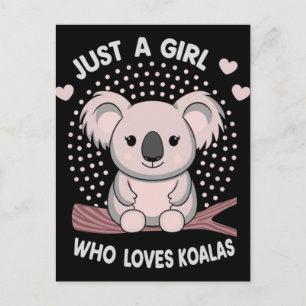 Cartes Pour Fêtes Annuelles Chemise pour enfants avec un koala mignon Juste un