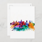 Cartes Pour Fêtes Annuelles Chennai Skyline (Devant / Derrière)