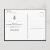 Cartes Pour Fêtes Annuelles Cher Noël Père Noël (Dos)