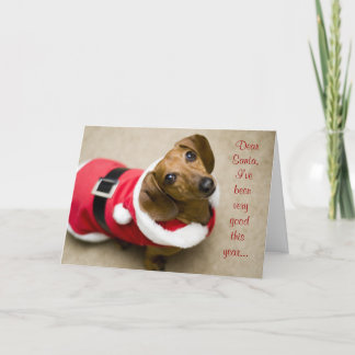 Cartes Pour Fêtes Annuelles Cher Père Noël