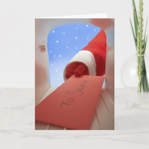 Cartes Pour Fêtes Annuelles Cher Père Noël