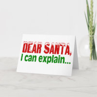 Cher Père Noël que je peux expliquer