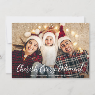 Cartes Pour Fêtes Annuelles chéri chaque instant joyeux noël photo