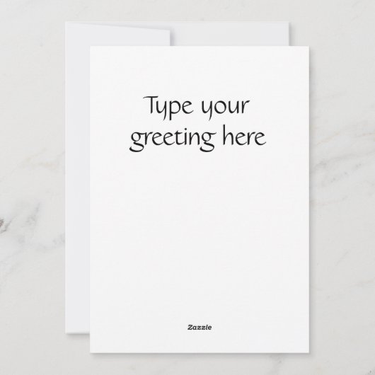 Cartes Pour Fêtes Annuelles Cheval des vœux d'hiver 2024 (Dos)