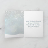 Cartes Pour Fêtes Annuelles Cheval mignon, Snowman, Père Noël et Reindeer Noël (Intérieur)