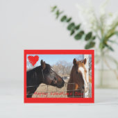 Cartes Pour Fêtes Annuelles Cheval Valentine VI (Debout devant)