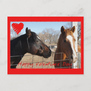 Cartes Pour Fêtes Annuelles Cheval Valentine VI