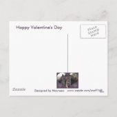 CARTES POUR FÊTES ANNUELLES CHEVAUX JUMEAUX VALENTINE (Dos)