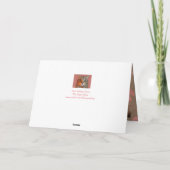 Cartes Pour Fêtes Annuelles Chèvre de la Saint-Valentin (Dos)