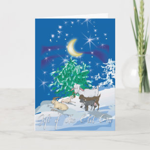 Cartes Pour Fêtes Annuelles Chèvre - Don de l'Ancien