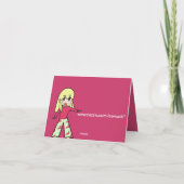 Cartes Pour Fêtes Annuelles Chibi Valentine Hearts (Dos)