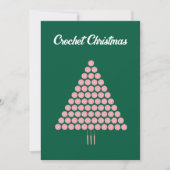 Cartes Pour Fêtes Annuelles Chic Chic Funny Crochet Chic mignon Hobby (Devant)