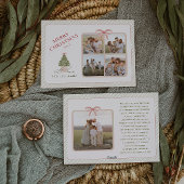 Cartes Pour Fêtes Annuelles Chic Grandmillennial Coquette Christmas 5 Photo