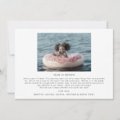 Cartes Pour Fêtes Annuelles Chic Joyeux Noël Année En examen 4 Photo (Dos)