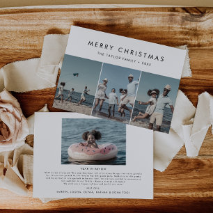 Cartes Pour Fêtes Annuelles Chic Joyeux Noël Année En examen 4 Photo