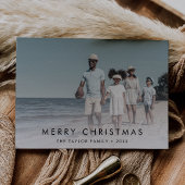Cartes Pour Fêtes Annuelles Chic Joyeux Noël Photo