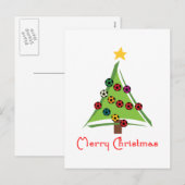 Cartes Pour Fêtes Annuelles ChickChickArbreNoëlFootball (Devant / Derrière)