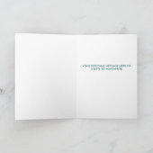 Cartes Pour Fêtes Annuelles Chien amusant Noël Grand-chien Personnalisé Animau (Intérieur)