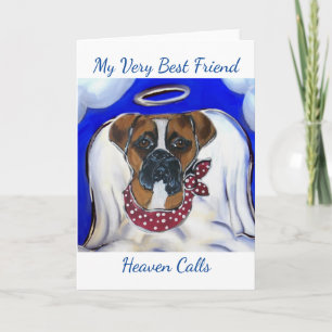 Cartes Pour Fêtes Annuelles Chien Boxer