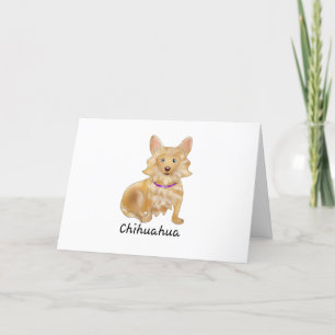 Cartes Pour Fêtes Annuelles Chien de Chihuahua