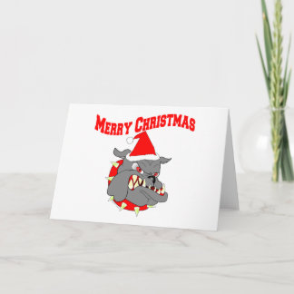 Cartes Pour Fêtes Annuelles Chien de diable d'usmc de Joyeux Noël