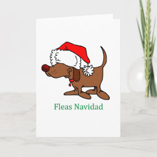 Cartes Pour Fêtes Annuelles Chien de Noël
