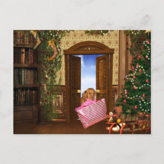 Cartes Pour Fêtes Annuelles Chien de Noël