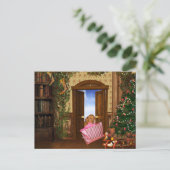 Cartes Pour Fêtes Annuelles Chien de Noël (Debout devant)