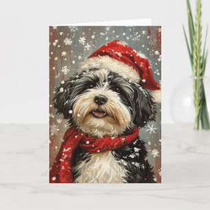 Cartes Pour Fêtes Annuelles Chien Havanais Noël personnalisé