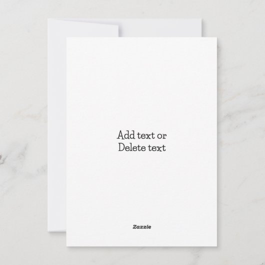 Cartes Pour Fêtes Annuelles Chien maltais blanc avec chapeau de Père Noël (Dos)