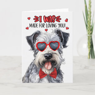 Cartes Pour Fêtes Annuelles Chien Pumi fait pour vous aimer Valentine
