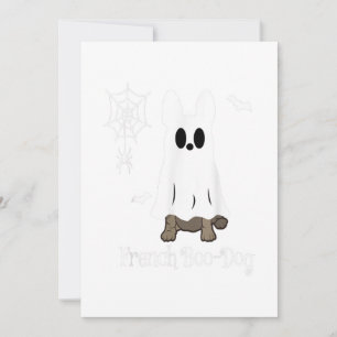 Cartes Pour Fêtes Annuelles Chien-taureau français Halloween Cadeau de Chien-b
