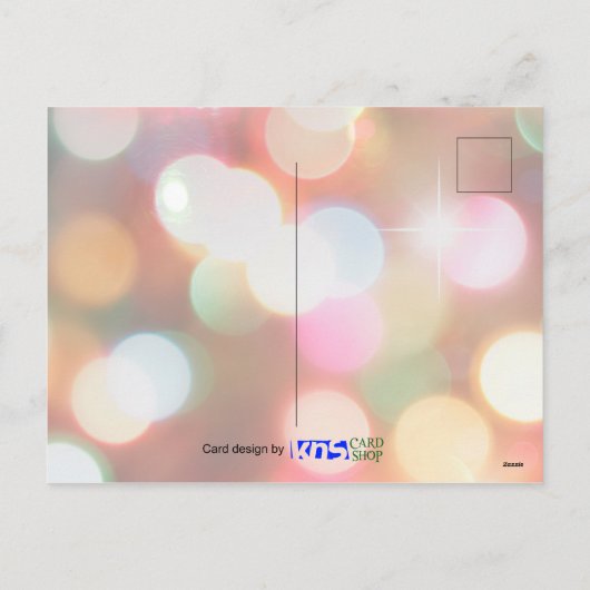 Cartes Pour Fêtes Annuelles Chien-taureaux français de Noël parmi les présents (Dos)