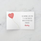 Cartes Pour Fêtes Annuelles Chien Valentine Card Chocolat Labrador Retriever (Intérieur)