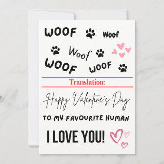 Cartes Pour Fêtes Annuelles Chien Valentines Day Drôle Citation