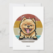 Cartes Pour Fêtes Annuelles Chien Whippet avec chapeau de sorcière Candy Pumpk (Dos)