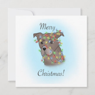 Cartes Pour Fêtes Annuelles Chiens Emmêlés