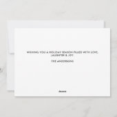 Cartes Pour Fêtes Annuelles Chiens mignons Animaux de compagnie Lover Chien ch (Dos)