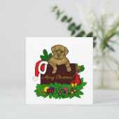 Cartes Pour Fêtes Annuelles Chiffre XMas (Debout devant)