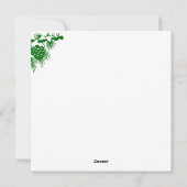 Cartes Pour Fêtes Annuelles Chiffre XMas (Dos)