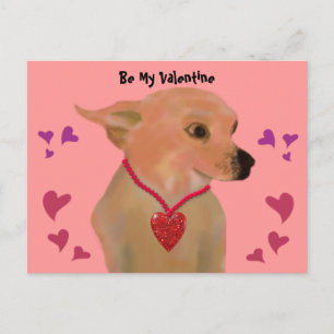 Cartes Pour Fêtes Annuelles Chihuahua Valentine Hearts