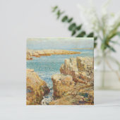 Cartes Pour Fêtes Annuelles Childe Hassam - Scène Côtière, Îles Des Chaussures (Debout devant)